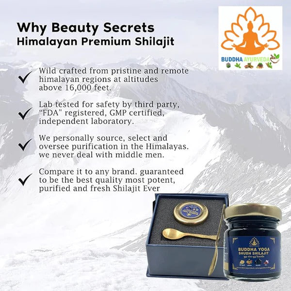 Buddha Yoga Shudh Shilajit