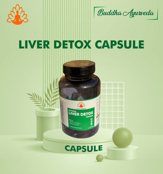 Buddha Ayurveda Natural Liver Detox Capsule 60 capsules