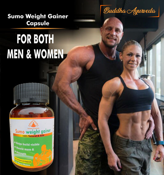 Sumo Weight Gainer Capsule – Buddha Ayurveda 60 capsules