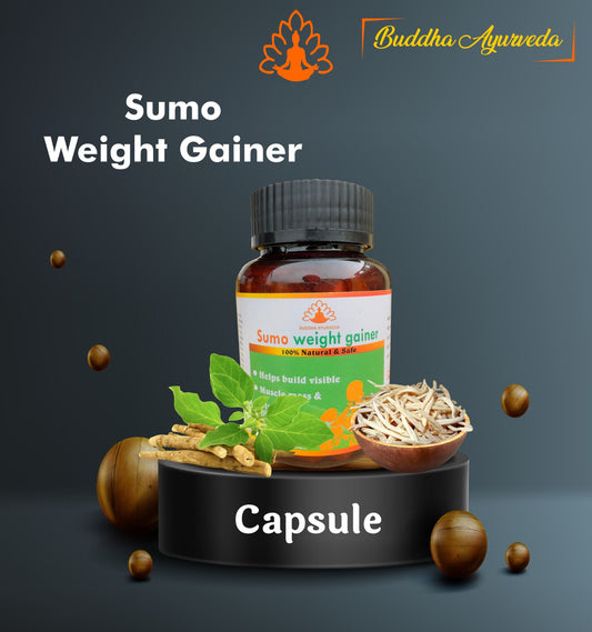 Sumo Weight Gainer Capsule – Buddha Ayurveda 60 capsules